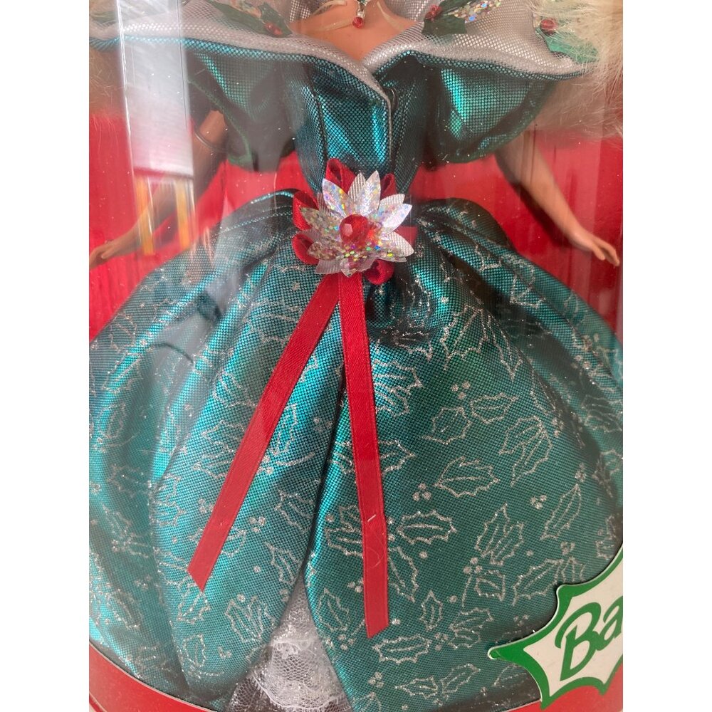 Barbie Happy Holidays Special Edition 1995  Doll Mattel #14123 - Picture 5 of 11